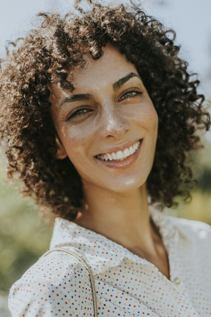 Portrait of a beautiful woman